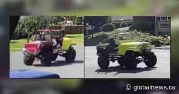 Suspect vehicle in Chilliwack, B.C. double homicide found nearby in Bridal Falls