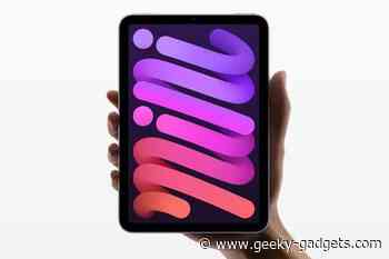 iPad Mini charging issues resolved with iPadOS 15.6 update