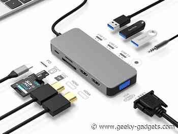 Deals: 10-in-1 Docking Station with Dual HDMI