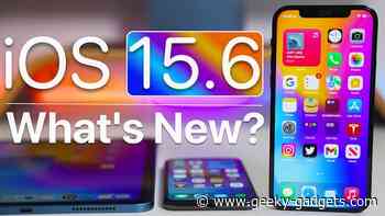 What’s new in iOS 15.6 (Video)