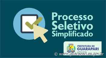 Codeg abre Processo Seletivo Simplificado para contratação temporária. - guarapari.es.gov.br