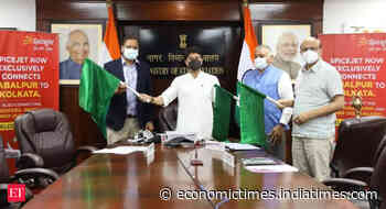 Aviation Minister Jyotiraditya Scindia launches Spicejet's Jabalpur-Kolkata flight - Economic Times