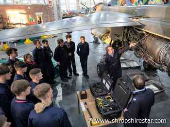 RAF Cosford link a big boost for Telford College aviation students - Shropshire Star