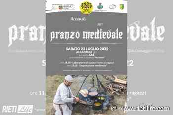 Accumoli riparte con una cena medievale - Rieti Life
