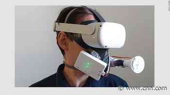 Mask makes breathing in VR more realistic