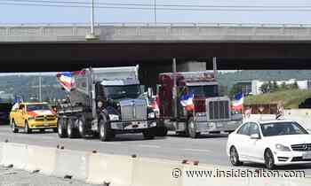 Convoy in support of Dutch farmers rolls through Milton - InsideHalton.com