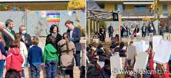Gli alunni della scuola Moggioli di Povo inaugurano il nuovo parco Salé. Bisesti: "Siete stati protagonisti nella sua realizzazione. È un segnale di ripartenza" - il Dolomiti