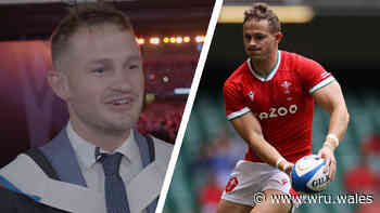Amos returns to centre stage on graduation day - Welsh Rugby Union