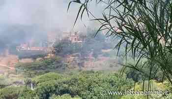 Messina, bruciano le colline a Castanea (video) - Lettera Emme