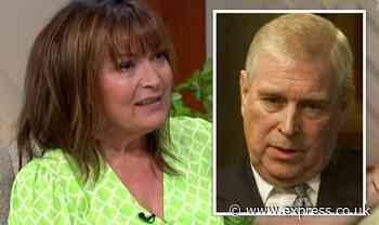 Lorraine Kelly in savage jibe at Prince Andrew as she mocks Duke in heatwave - Express