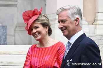 Filip en Mathilde bezoeken eigen paleis in Brussel - Blauw Bloed