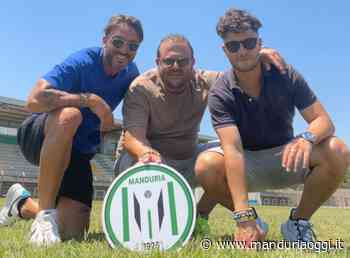 MANDURIA - Giorni di novità in tutti i settori a tinte biancoverdi: presentato il nuovo logo del Manduria, creato dall'agenzia '2210 Open Space' di Piergiorgio Erario - ManduriaOggi