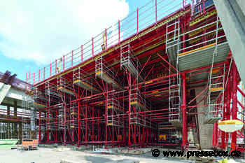 Maßgeschneiderter Schalwagen verkürzt Bauzeit um mehrere Monate, PERI Vertrieb Deutschland GmbH & Co. KG - Schalung Gerüst Engineering, Pressemitteilung - PresseBox