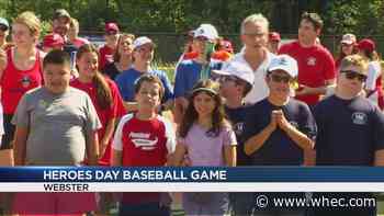 Athletes of all abilities played ball on Saturday for "Heroes Day"