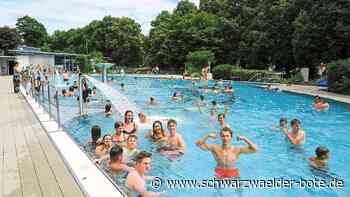 Gas-Einsparung - Kälter Schwimmen im Nagolder Badepark - Schwarzwälder Bote
