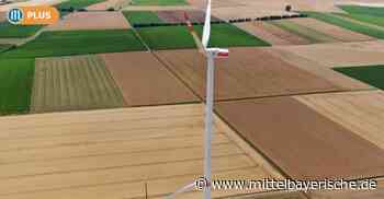 143 Meter hoch: Spektakuläre Baustelle im Windpark Berching - Region Neumarkt - Nachrichten - Mittelbayerische Zeitung