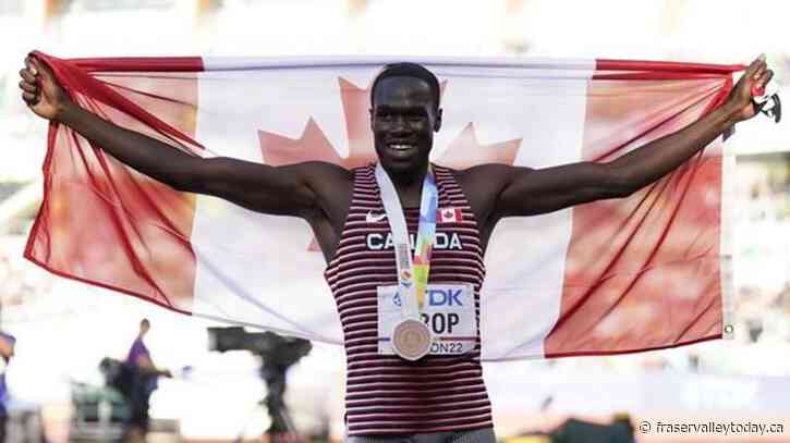 Marco Arop wins bronze for first career world championship medal in 800m