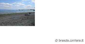 Livelli dei laghi in picchiata: sul Garda nascono nuove spiagge - Corriere