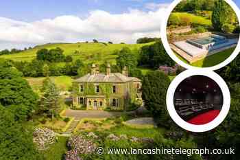 Foulridge: £2.9m home with helipad and cinema for sale