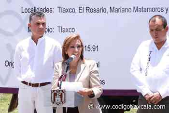Gobernadora Lorena Cuéllar dio Banderazo de Rehabilitación de Carreteras en Tlaxco - Código Tlaxcala