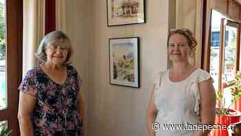 Caussade. Les aquarelles d’Anne-Marie et de Sonia à la Table d’Alice - LaDepeche.fr