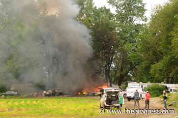 UPDATE w/PHOTOS: Chilliwack fire crews had trouble accessing RV fire on Skwali reserve - Chilliwack Progress