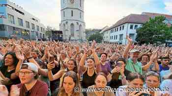 Open Air in Balingen - Max Giesinger spielt für seine Freunde - Schwarzwälder Bote