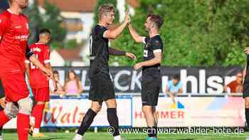 wfv-Pokal - TSG Balingen nach 3:1-Sieg in Empfingen in der zweiten Runde - Schwarzwälder Bote