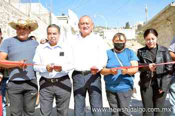 Inaugura alcalde de Tulancingo pavimentación en Loma Bonita y Metilatla – NEWSHIDALGO - News Hidalgo