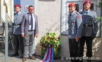 Kranzniederlegung zum Gedenken an Freiheitskämpfer Plettenberg - SHG-Aktuell.de