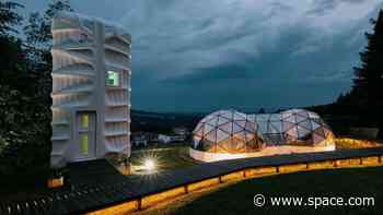 Wild 3D-printed space habitat prototype designed to fit inside SpaceX Starship lands in Switzerland