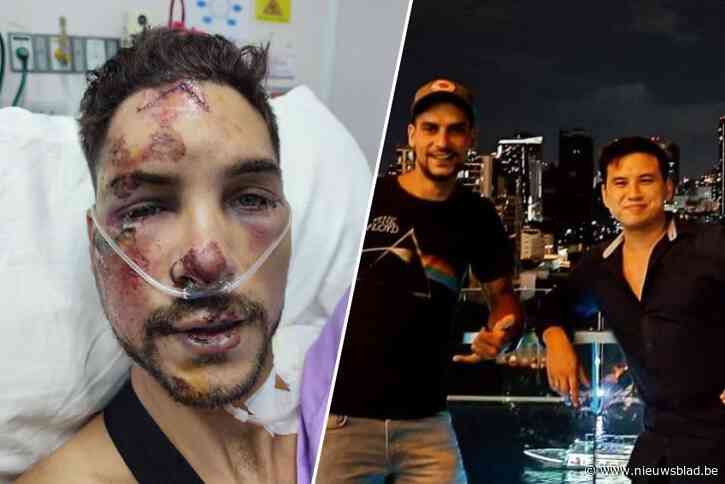 Tom (33) getuigt vanop Thais ziekenhuisbed over ware horrorvakantie: “Ik ben mijn beste vriend kwijt”