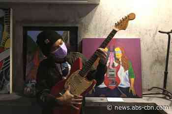 Marcus Adoro returns to Punk Zappa roots, debuts as painter - ABS-CBN News