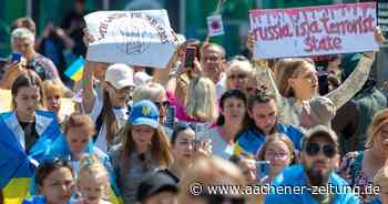 Demonstration in Aachen: Der Krieg soll nicht vergessen werden - Aachener Zeitung