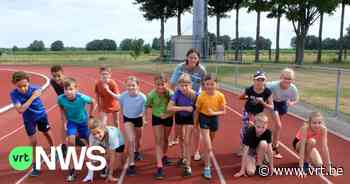 Tia Hellebaut geeft atletiekkamp aan kinderen in Stabroek: "Ik droom ervan later minstens zo hoog te springen” - VRT NWS