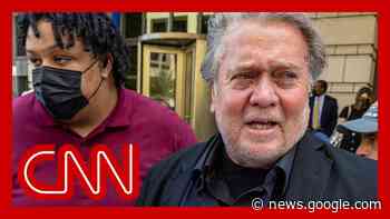 'If I go to jail, so be it': Bannon speaks out after guilty verdict - CNN