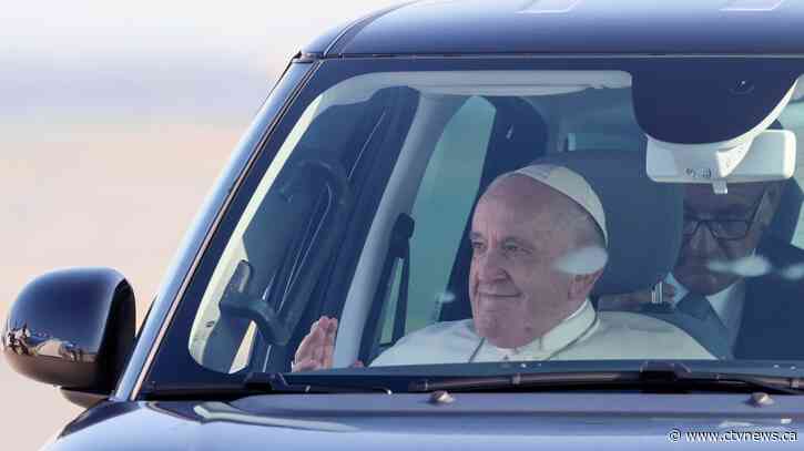 Pope flies to Canada for 'penitential trip' aimed at Indigenous reconciliation