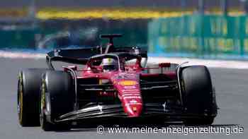 Leclerc kracht bei Rennen in Frankreich in Reifenstapel