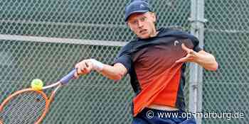 Tennis - Max Wiskandt steht im Achtelfinale der Marburg Open - Oberhessische Presse
