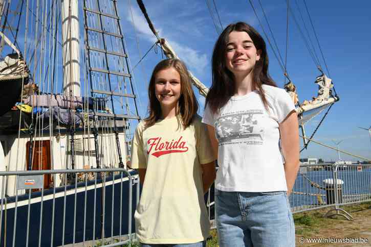 Marie (16) en Hanne (15) klaar voor hun tall ships-avontuur: “Ja, ik heb hoogtevrees, maar de kans om in de mast te klimmen laat ik niet liggen”