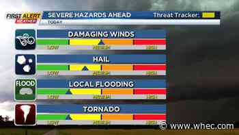 Yellow Alert Update: severe storms probable