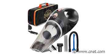 This Travel-Friendly Car Vacuum Is on Sale for Just $20 Today     - CNET