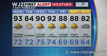 Maryland Weather: Extreme heat prompts an Alert Day Sunday - CBS News