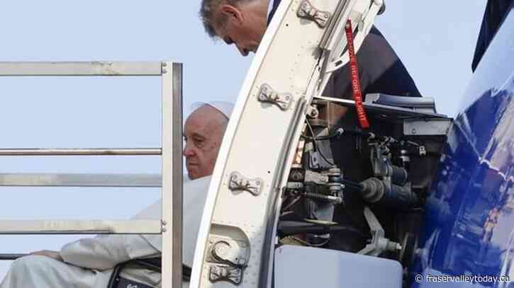 Pope lands in Canada, set for apologies to Indigenous groups