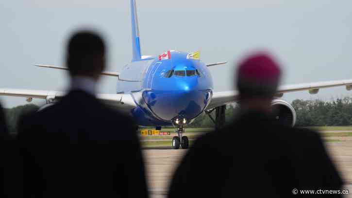 Pope arrives in Canada for 'penitential' visit aimed at Indigenous reconciliation