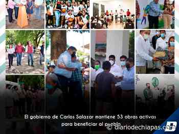 Continúan trabajos en Huixtla - Diario de Chiapas