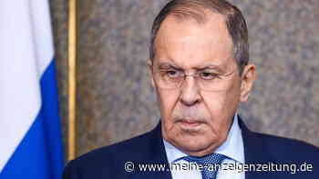 Ukraine-Krieg: Russland will Regierung zerschlagen – Lawrow kündigt „Regimewechsel“ an