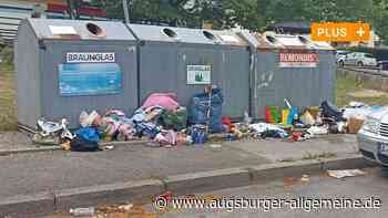 Bobingen: Wertstoffinsel an der Schwabenstraße: Bleibt der Bobinger Schandfleck? | Schwabmünchner Allgemeine - Augsburger Allgemeine