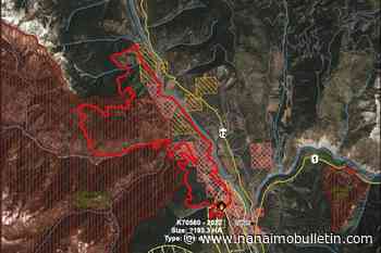 Nohomin Creek fire holding steady, but incoming hot, dry weather a concern