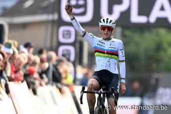 Lucinda Brand wint derde keer op rij in Niel - De Standaard